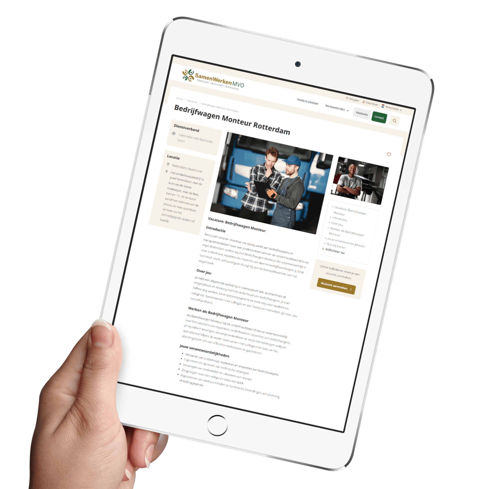 Vacatureportal opzetten voor maatschappelijke impact