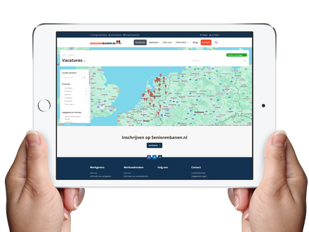 Set up job board with map view