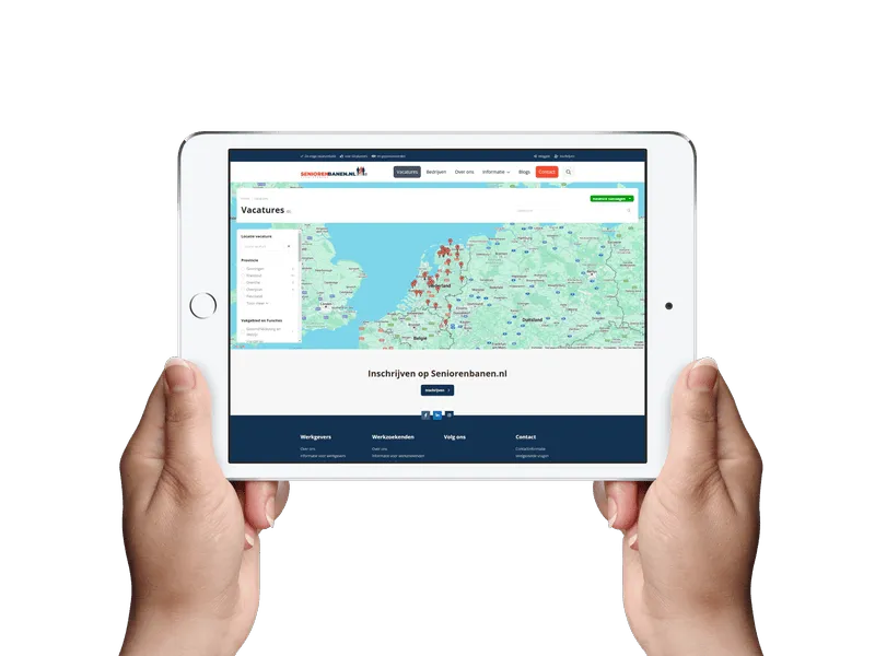 Configuration du tableau d'emplois avec vue carte