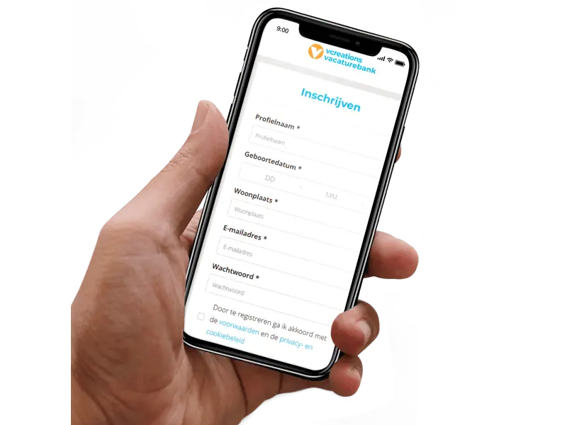 Registratie & login