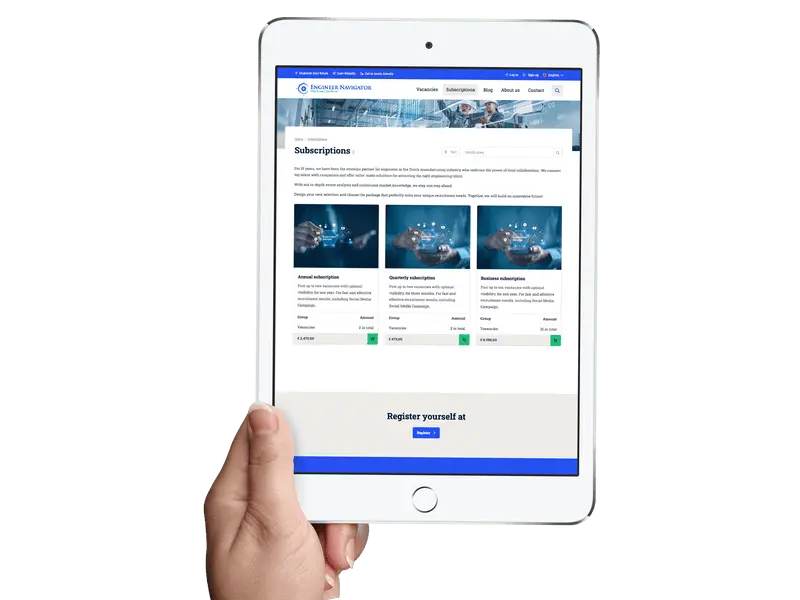 Vacaturebank maken met lidmaatschappen