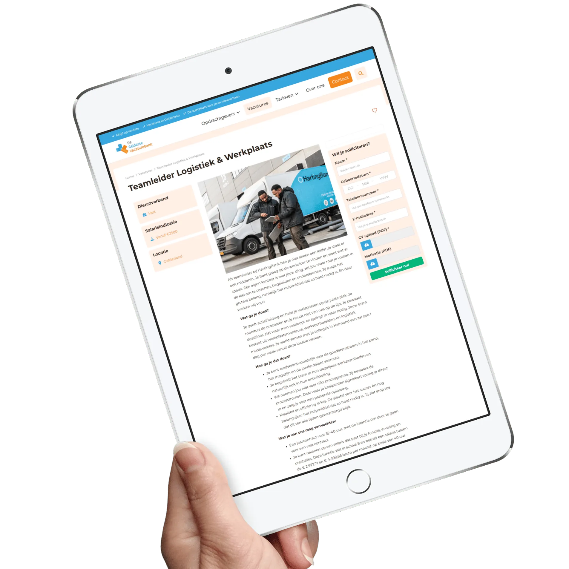 Propio tablero de empleo