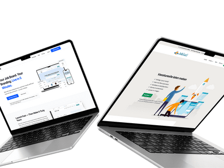 Screenshot of Jboard and JobSaaS websites