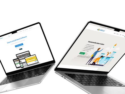 Screenshot van jobboard.io en JobSaaS websites