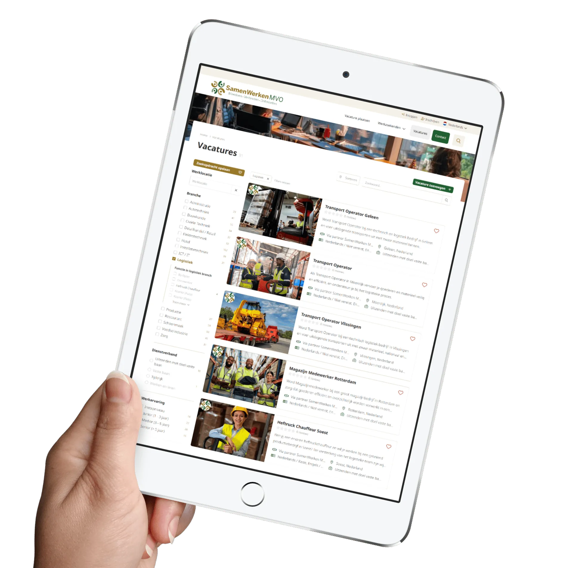 Crear un portal de empleo