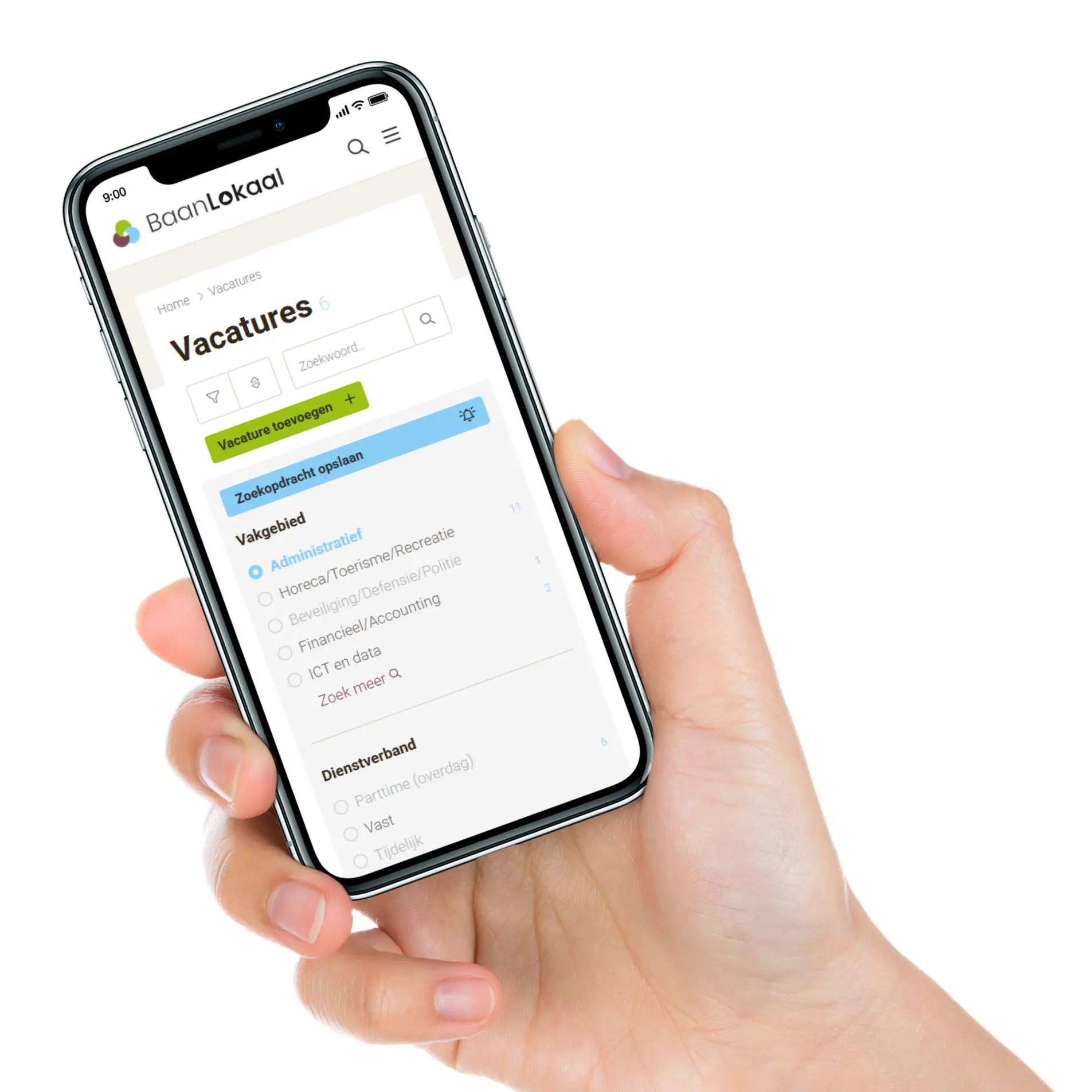 Een eigen vacature website creëren