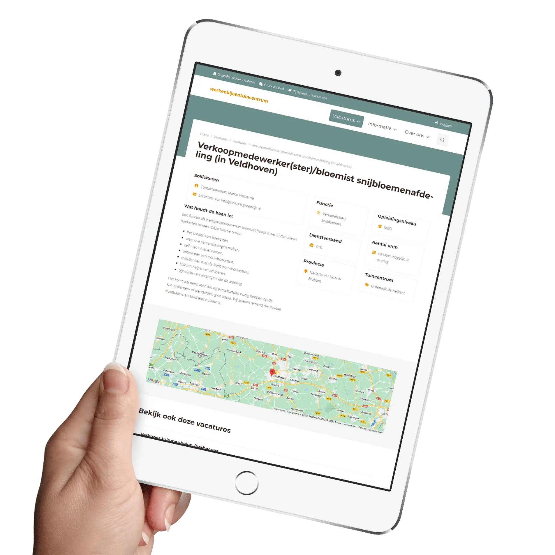 Create job site