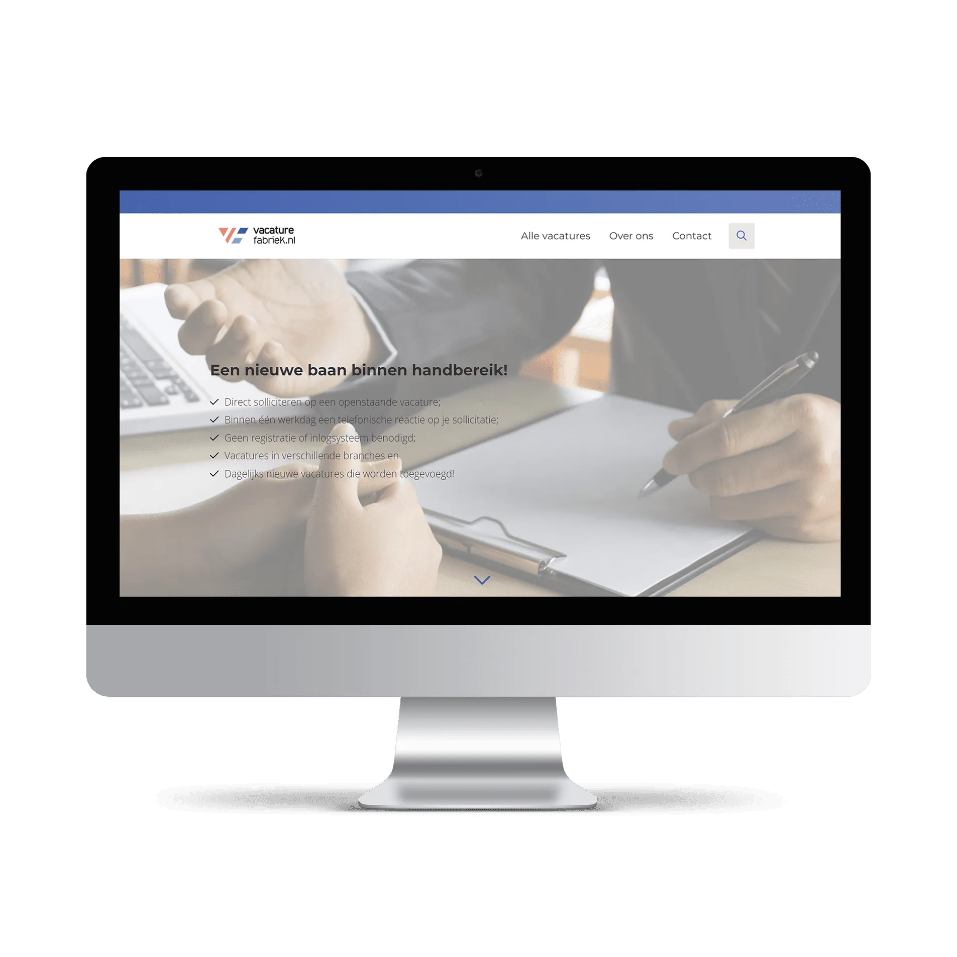Captura de pantalla de una bolsa de trabajo para diversos sectores para buscadores de empleo y empleadores, creada con el software de bolsa de trabajo JobSaaS