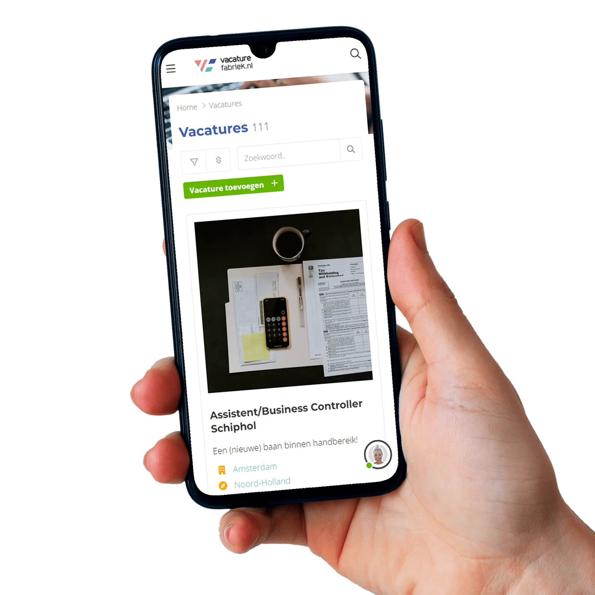 Jobplattform Entwicklung