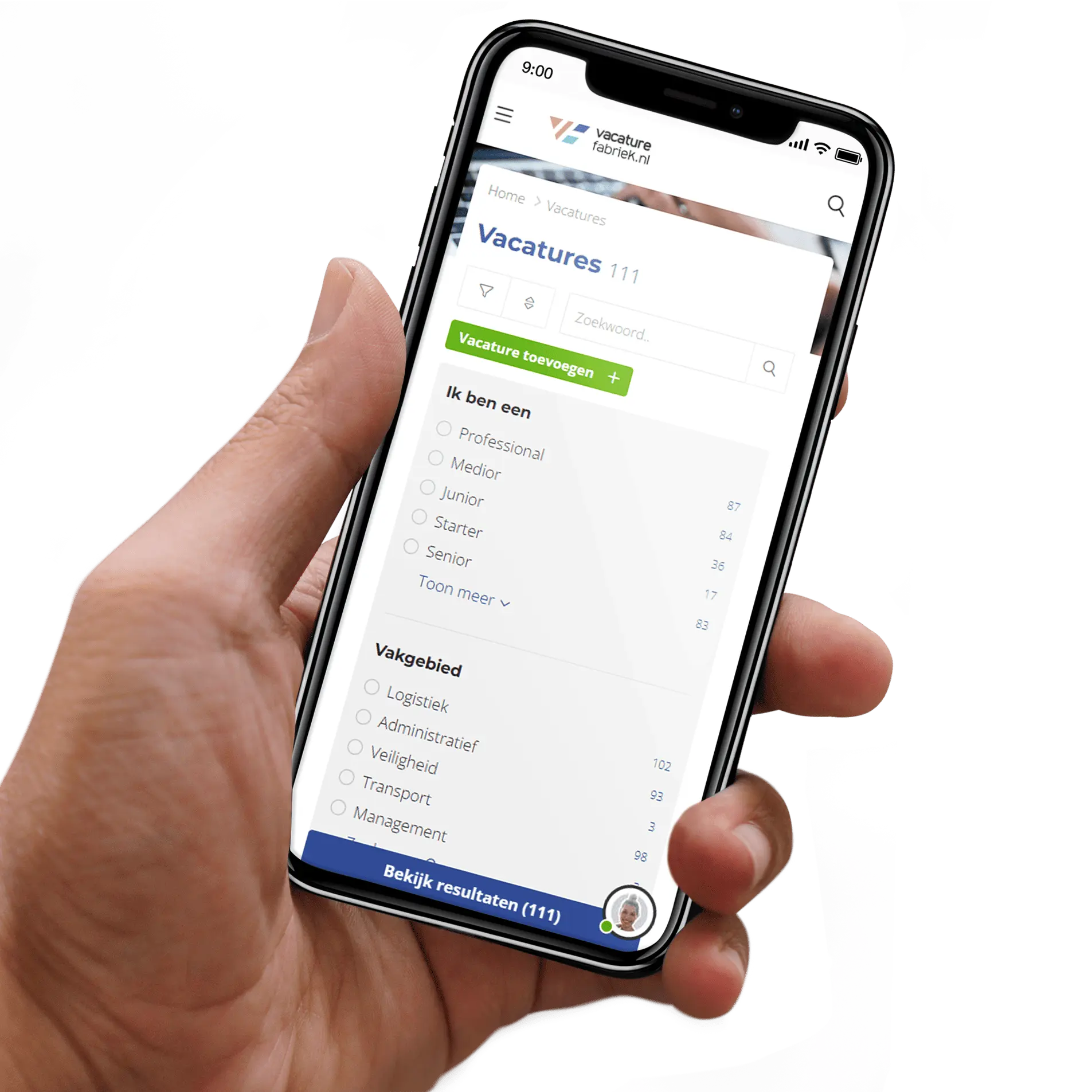Vacatureplatform maken