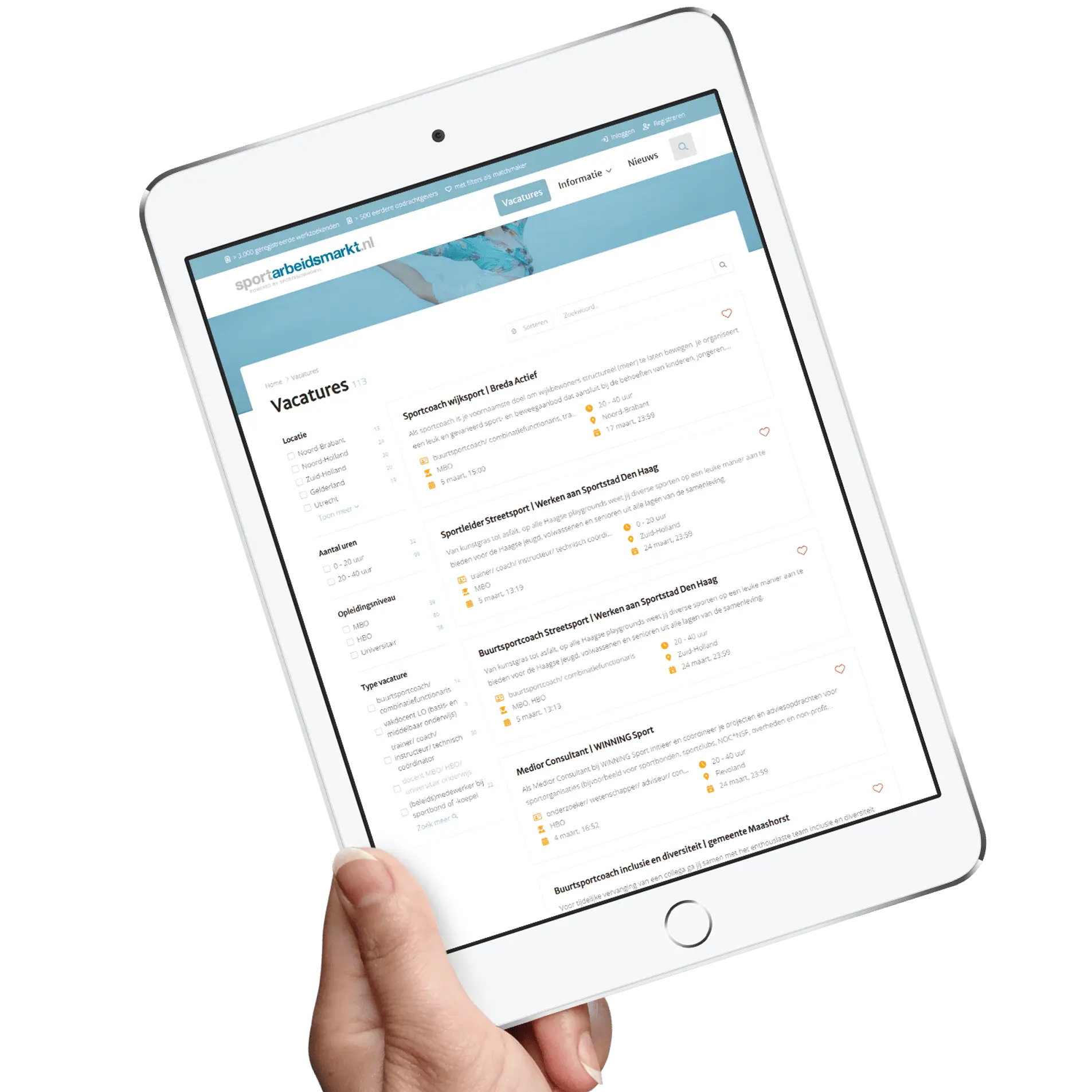 Create job site with JobSaas
