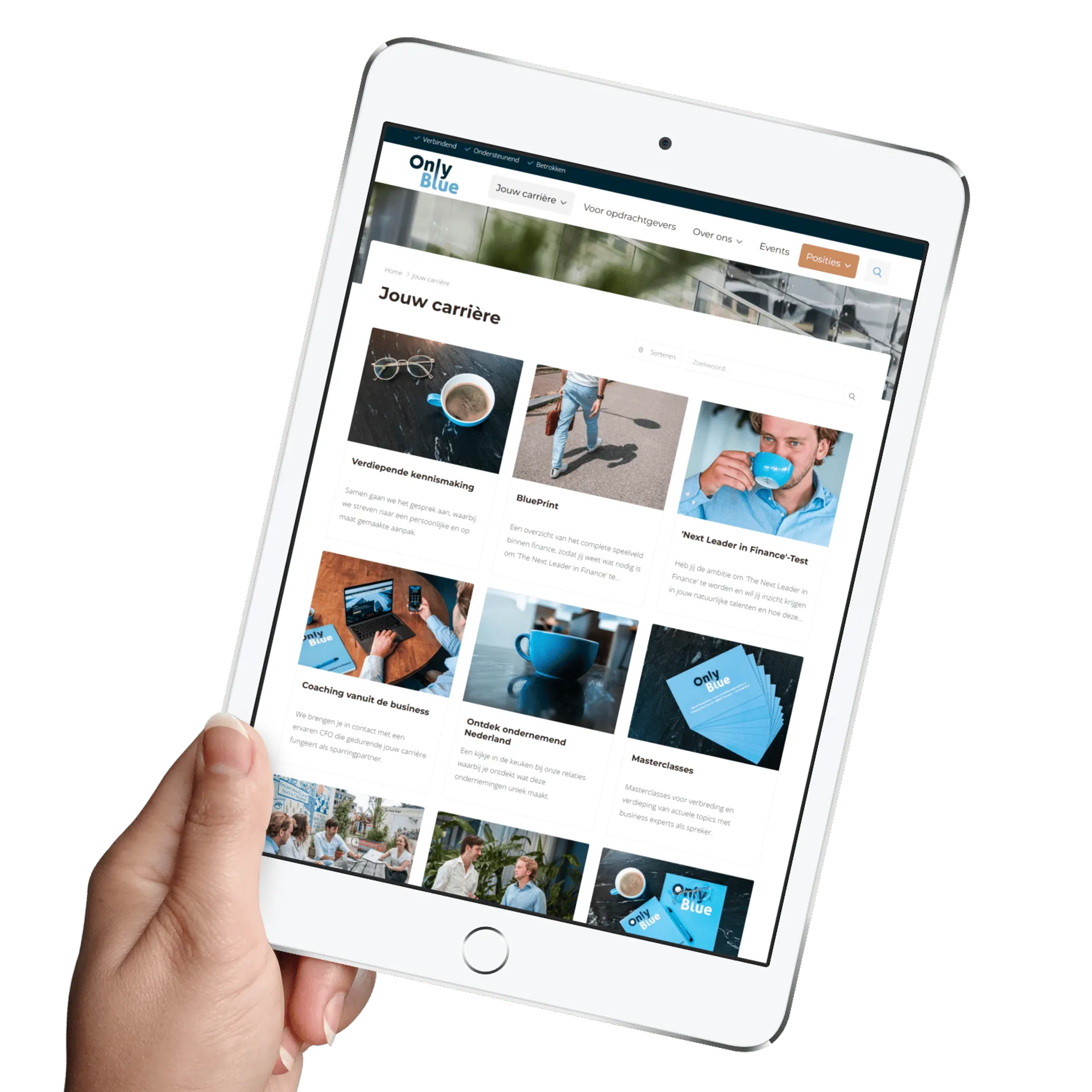 Crear sitio web de empleo