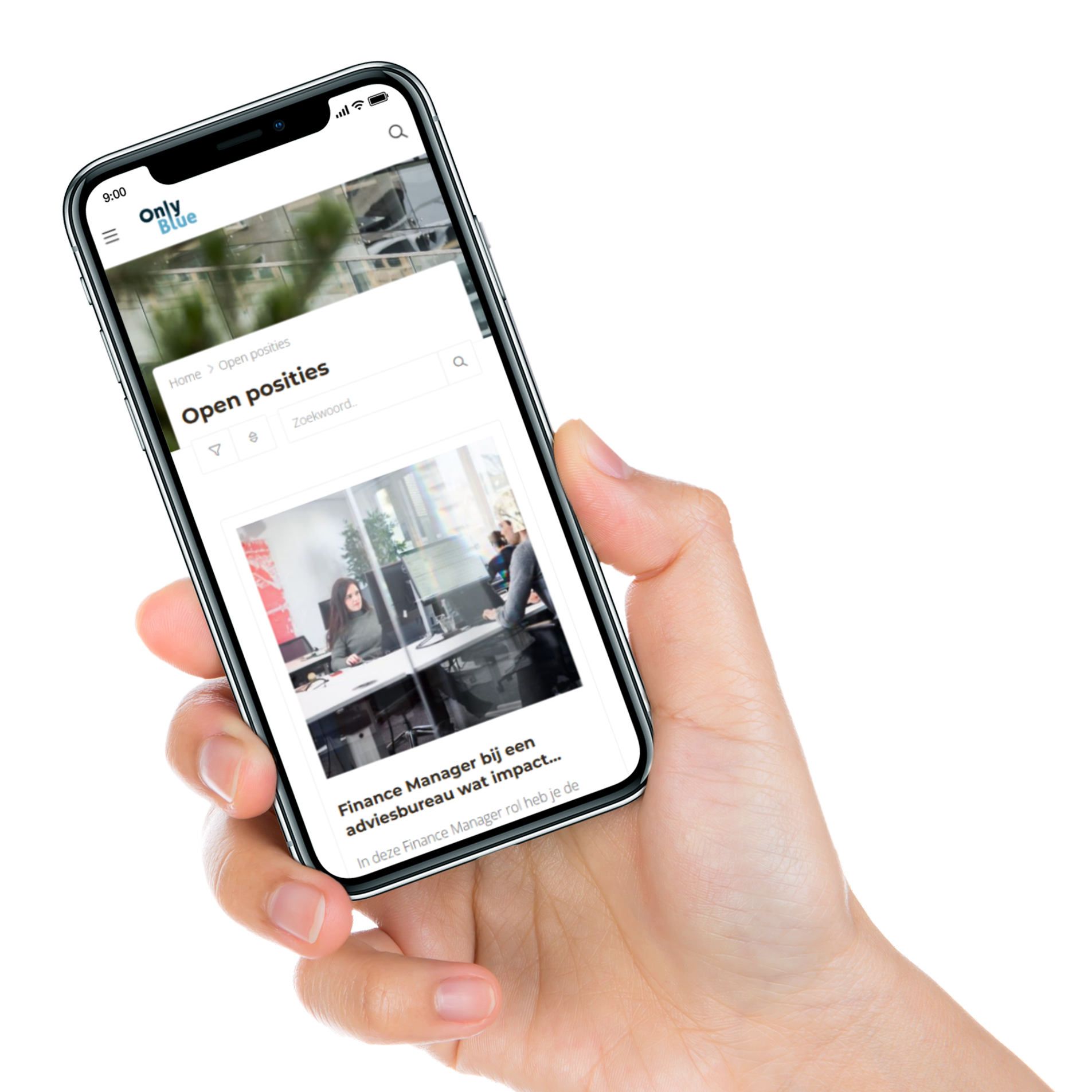 Vacature website bouwen