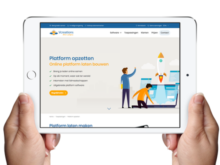 Job board software with easy page management