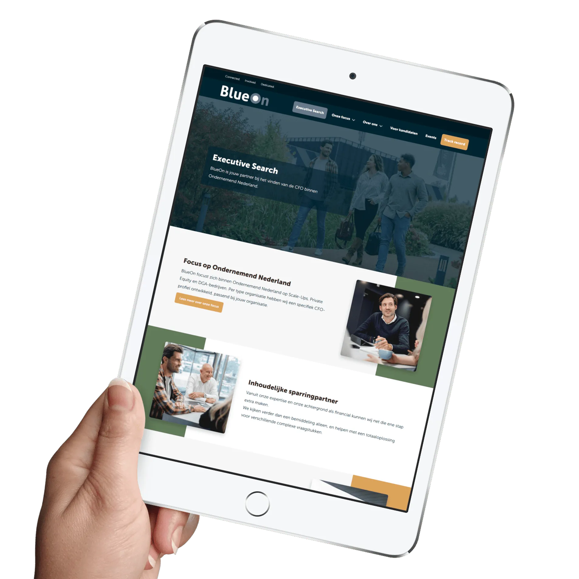 Configurar sitio web para agencia de empleo