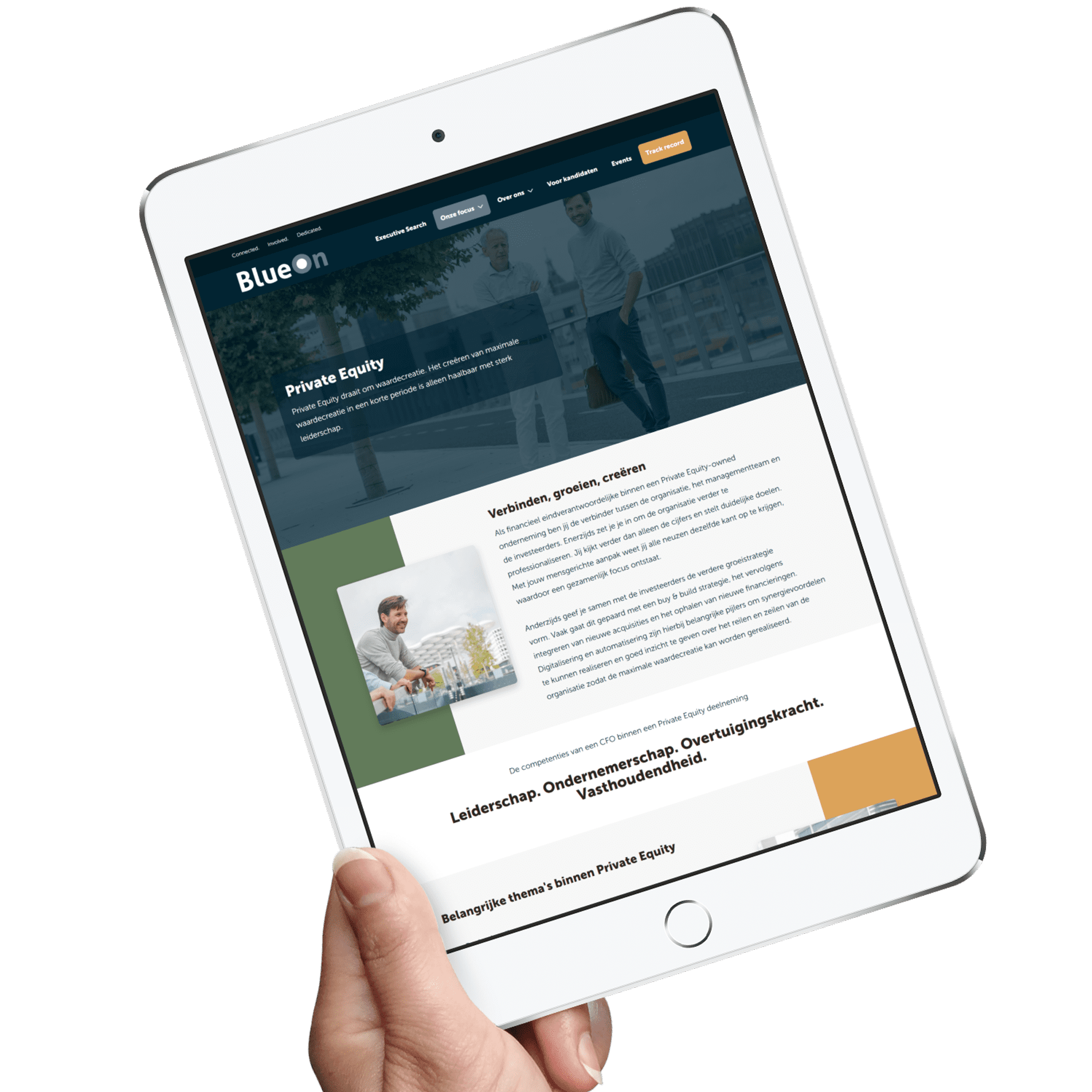 Staffing agency website building