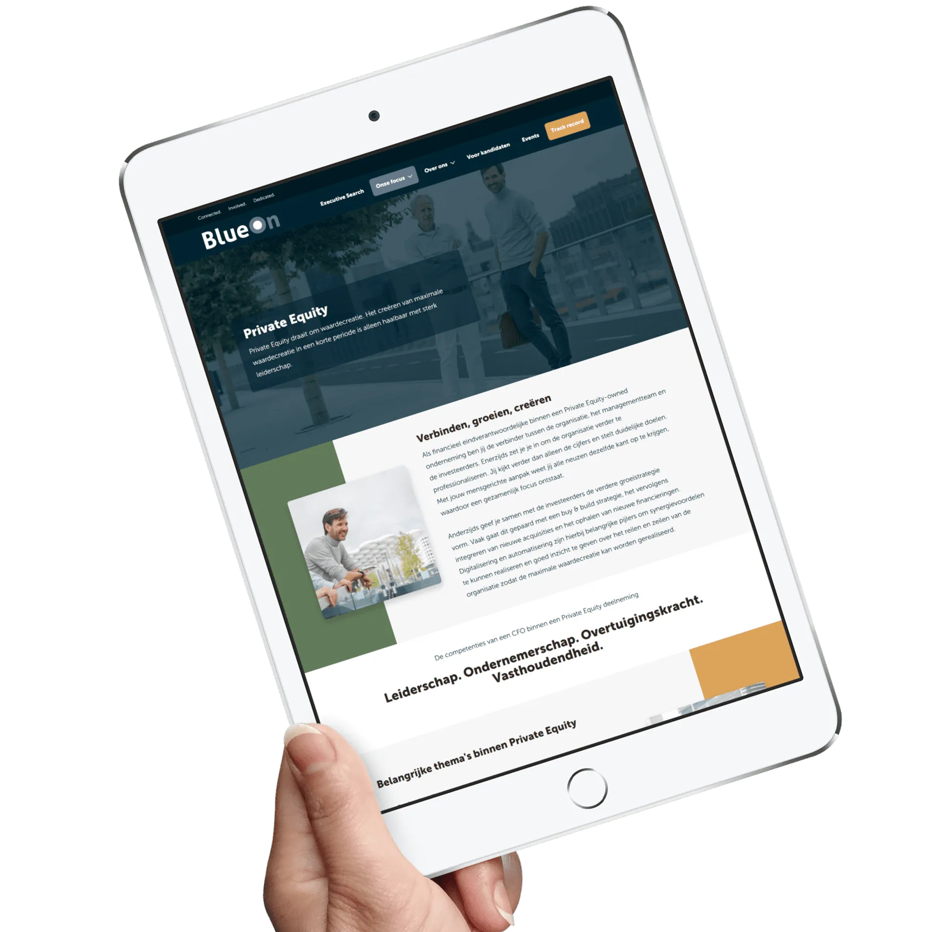 Staffing agency website building