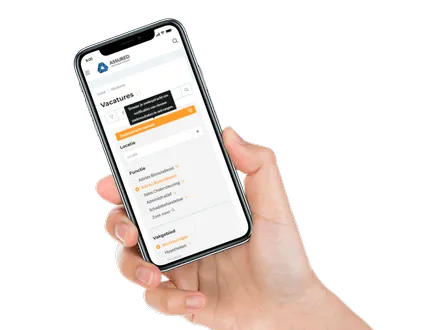 Screenshot of the JobSaaS job alert feature that automatically sends new job listings to candidates by email