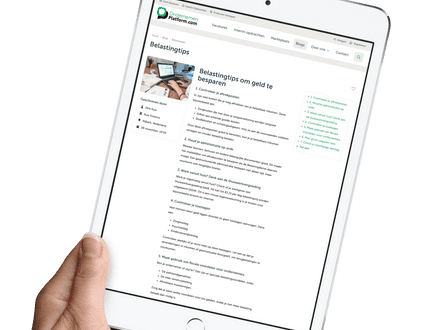 Eigen job board met blog laten maken